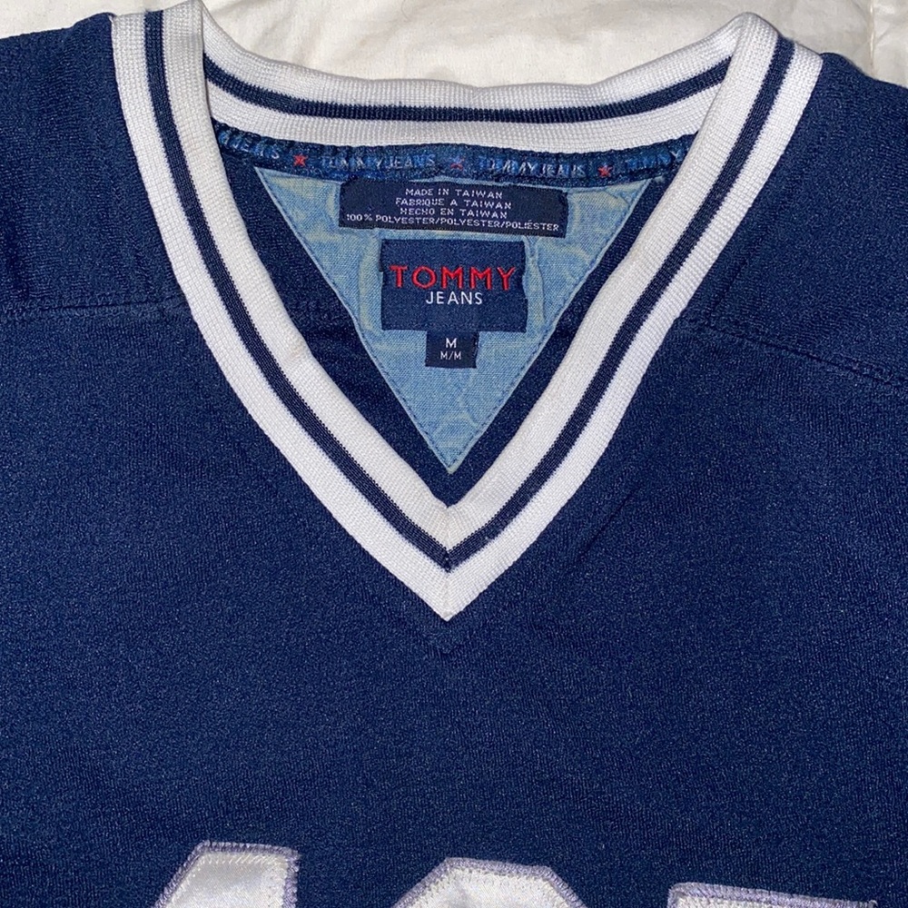 COPY - Vintage Tommy Jeans oversized hockey jersey - Picture 3 of 5